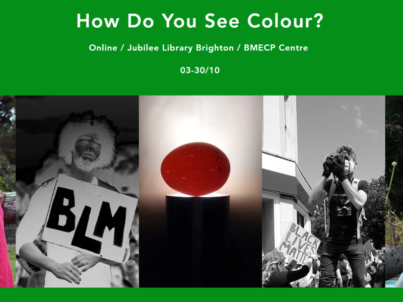 How do you see colour? Open now at Jubilee Library, online
